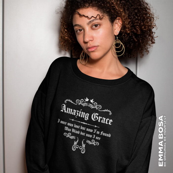Sweatshirt Dames Amazing Grace