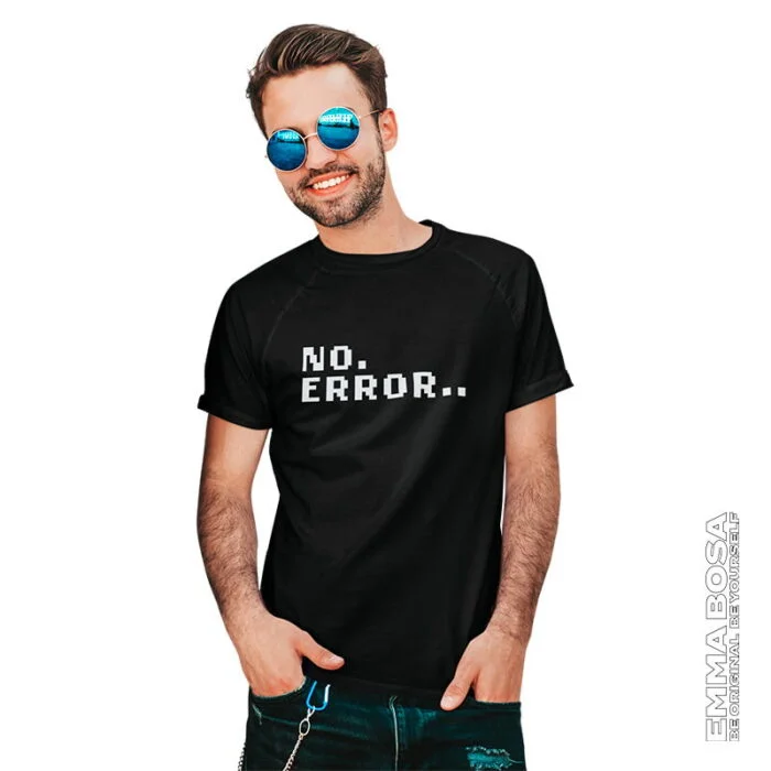 T-shirt Heren No Error