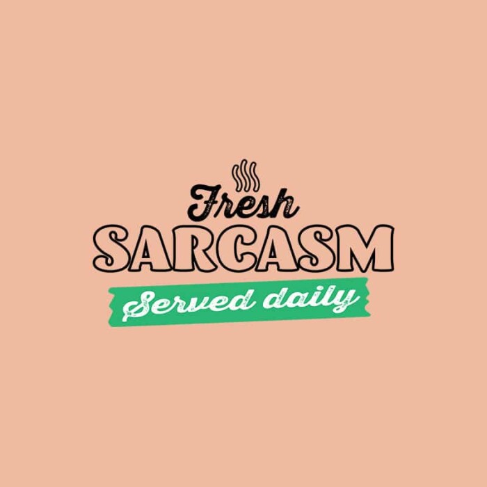T-shirt Dames Sarcasm Served Daily