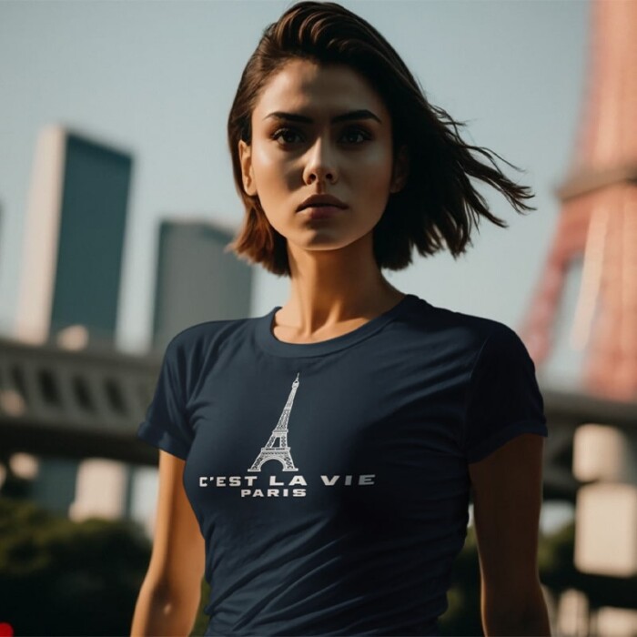 T-shirt Dames C'est la Vie