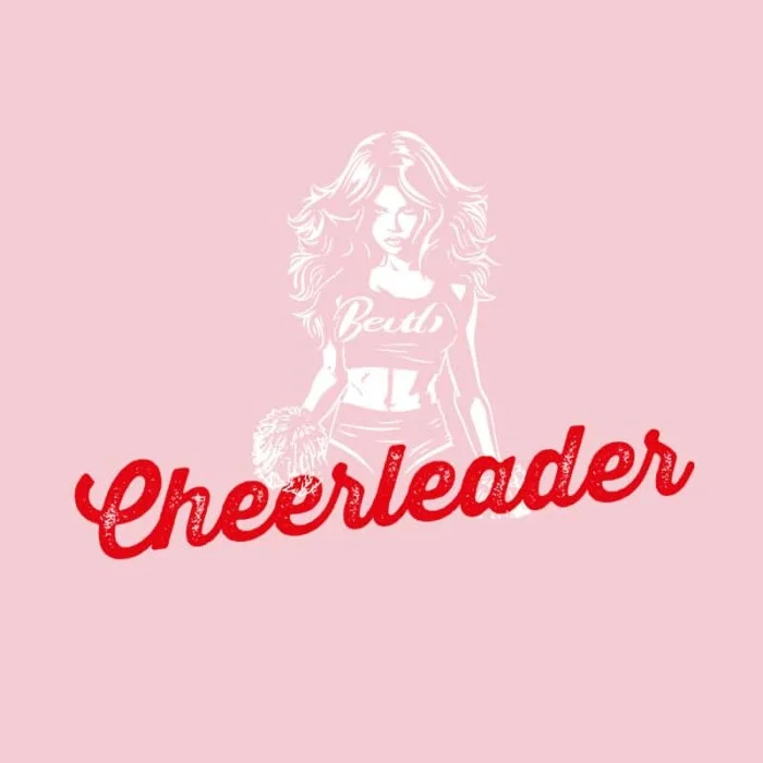 T-shirt Dames Cheerleader