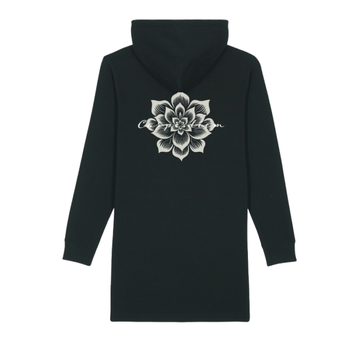 Hoodie dress Dames Carpe Diem