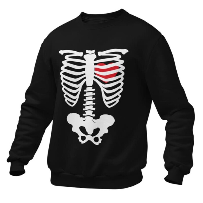 Sweatshirt Heart of the Skeleton