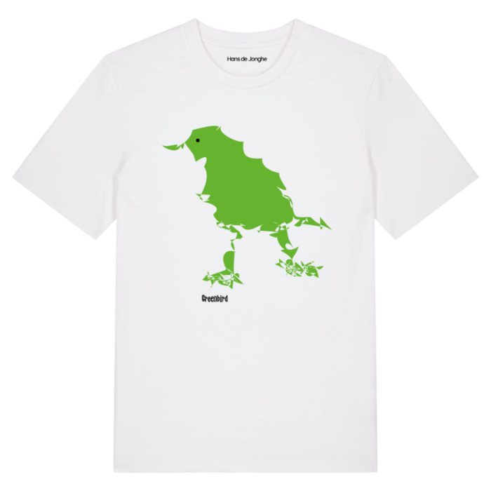 T-Shirt Heren Greenbird by Hans de Jonghe