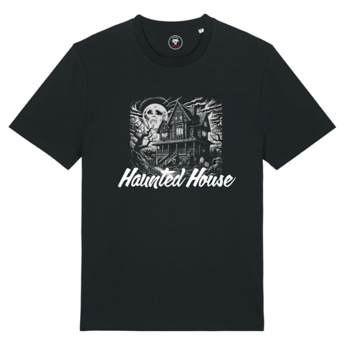 T-shirt Heren Haunted House