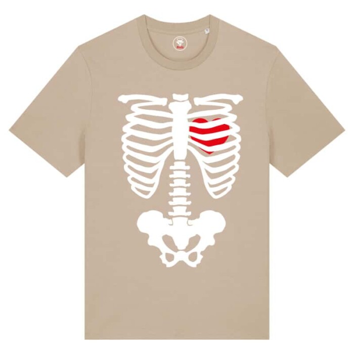 T-shirt Heart Of The Skeleton