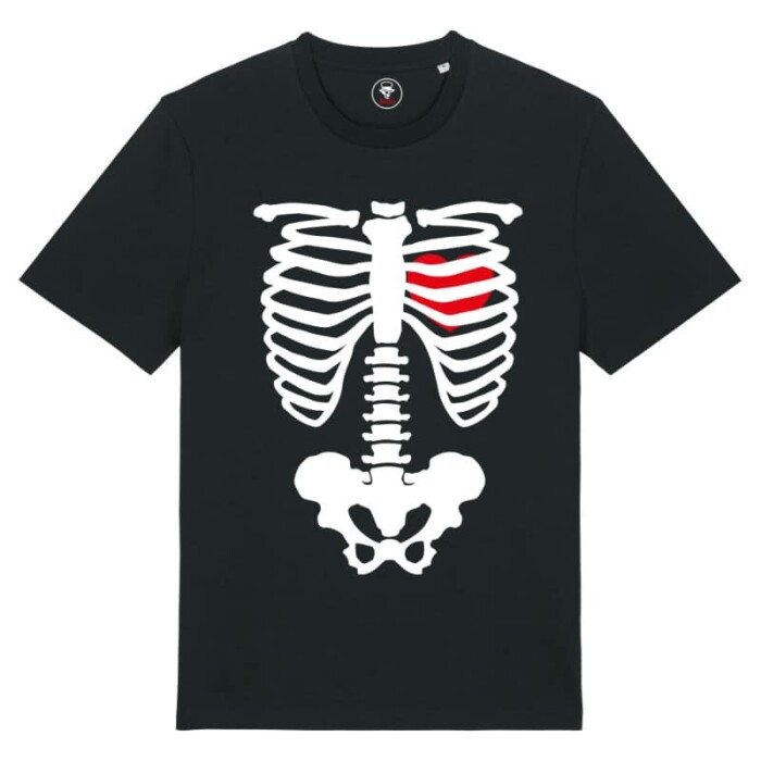 T-shirt Heart Of The Skeleton