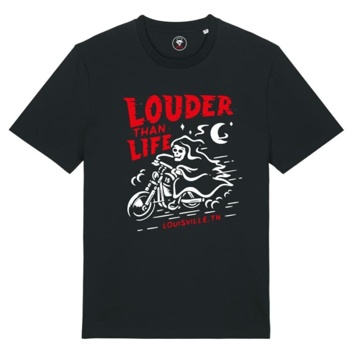 T-shirt Heren Louder Than Life