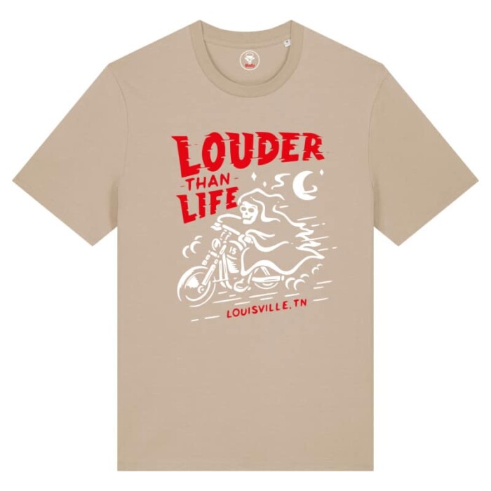 T-shirt Heren Louder Than Life