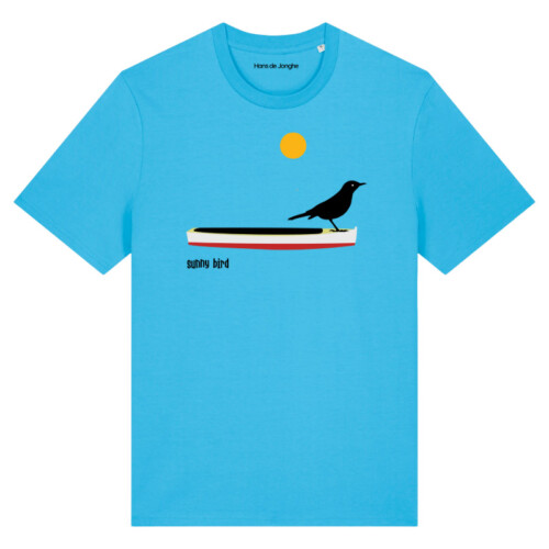 T-Shirt Heren Sunny Bird by Hans de Jonghe