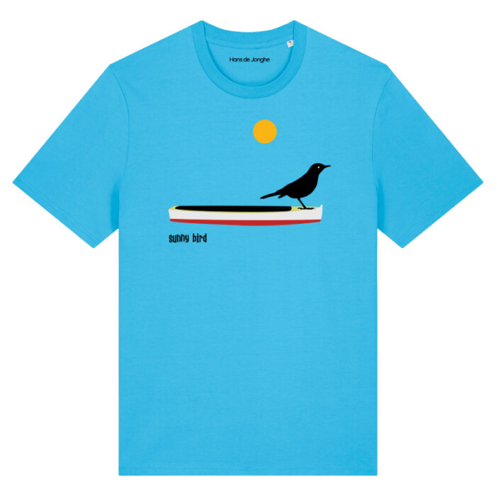 T-Shirt Heren Sunny Bird by Hans de Jonghe