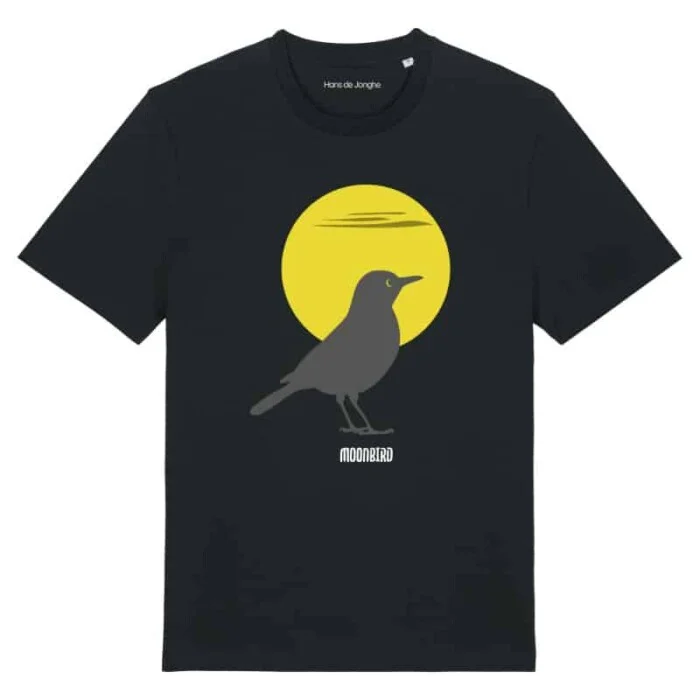 T-Shirt Heren Moonbird by Hans de Jonghe