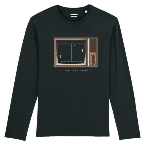 Longsleeve Television Pong Lichtstadkunst