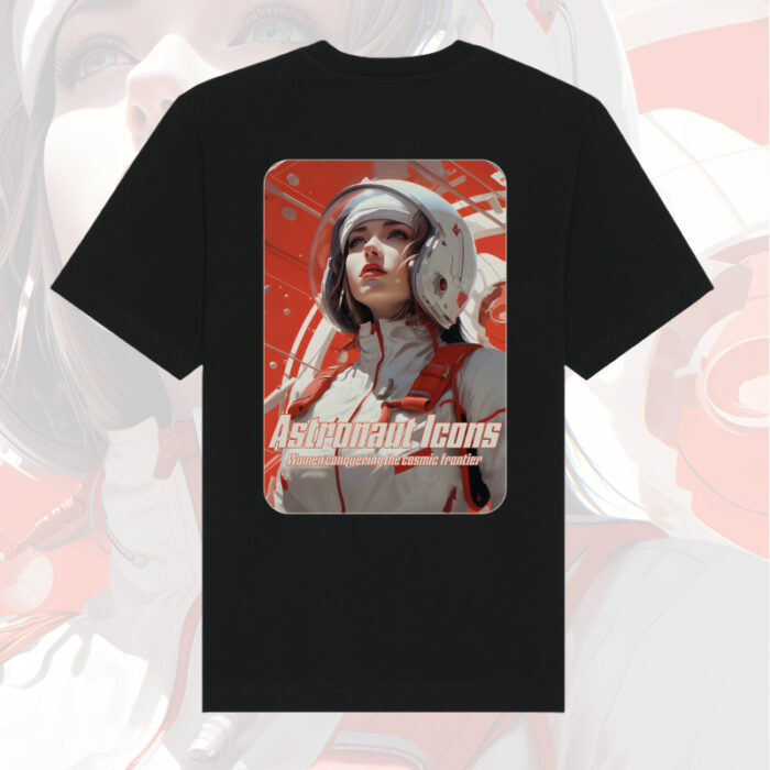 Oversized T-Shirt Astronaut Icons