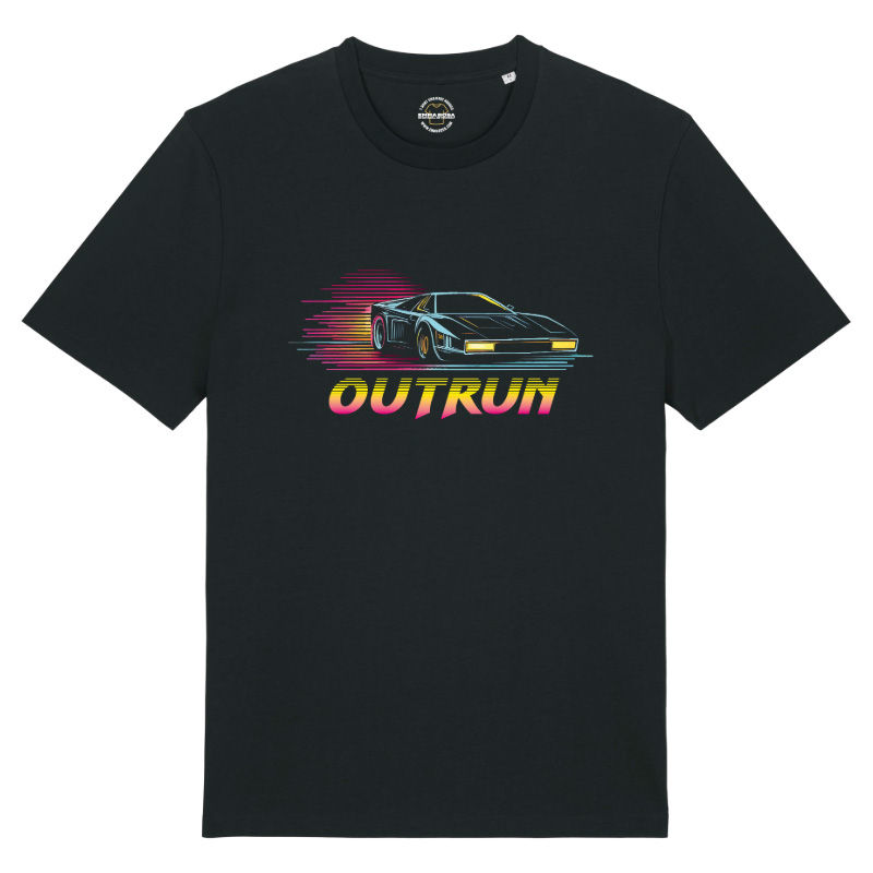 T-Shirt Outrun Arcade Vibes