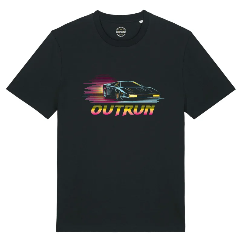 T-Shirt Outrun Arcade Vibes