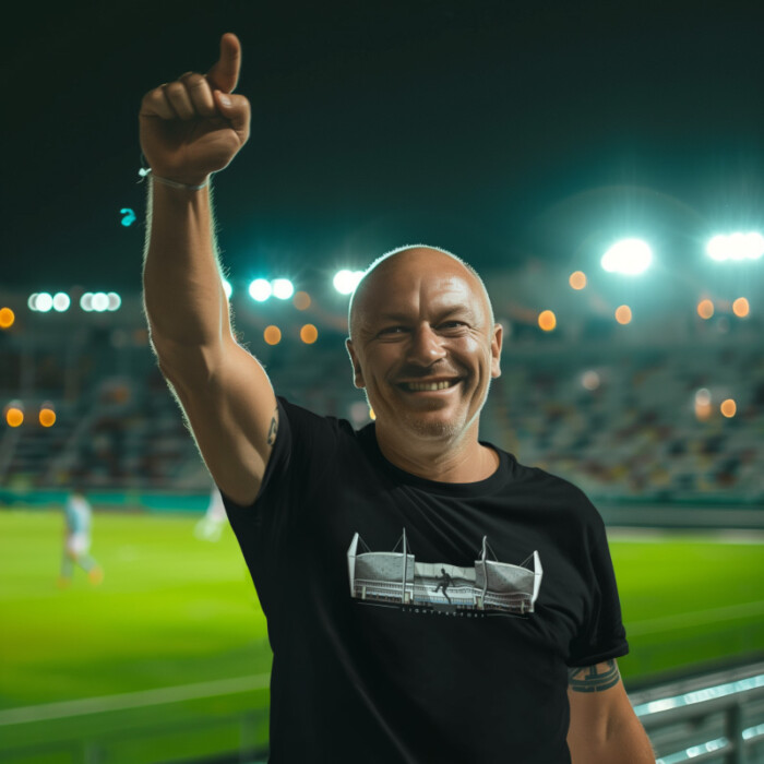 T-Shirt Stadion Eindhoven Lichtstadkunst