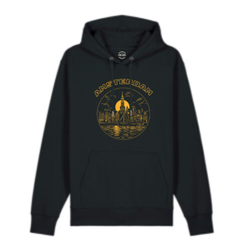 Hoodie Amsterdam Gold