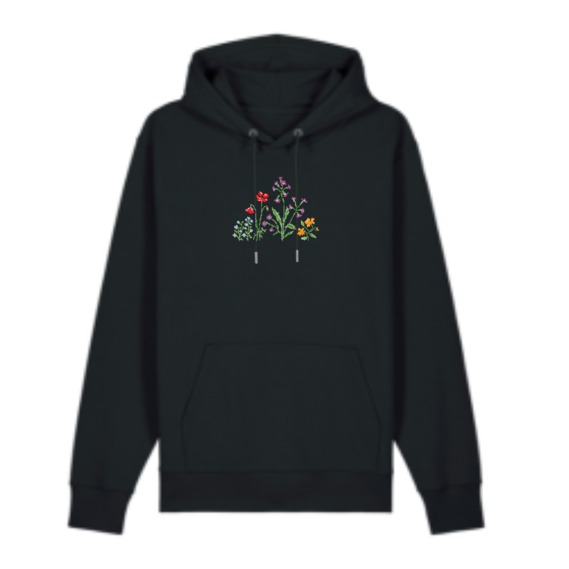 Hoodie Floral Fancy By Yolande van den Boom