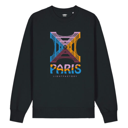 Sweatshirt Paris Paris Lichtstadkunst