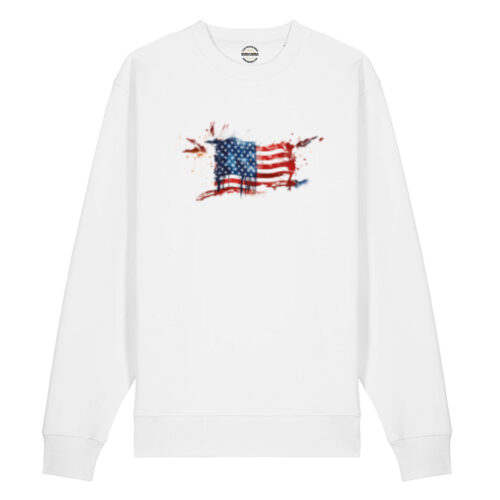 Sweatshirt USA Flag