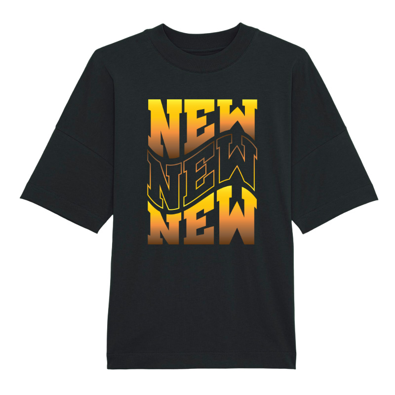 Oversized T-shirt New New New Year