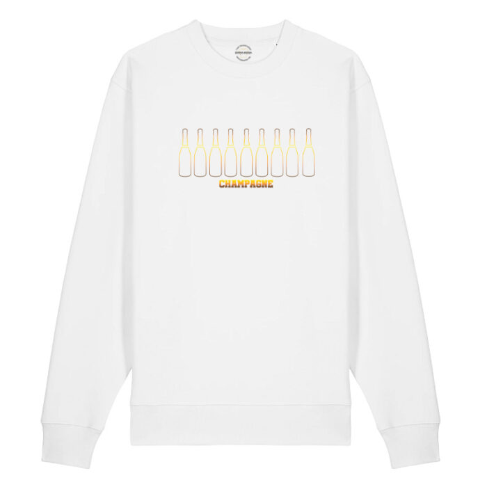 Sweatshirt Champagne Here Please