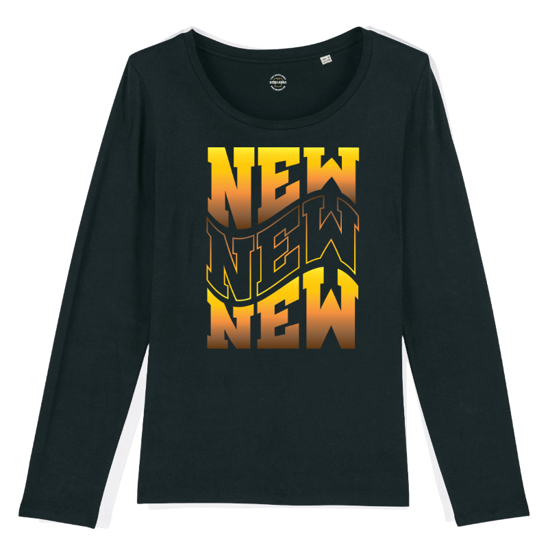 Longsleeve Dames New New New Year