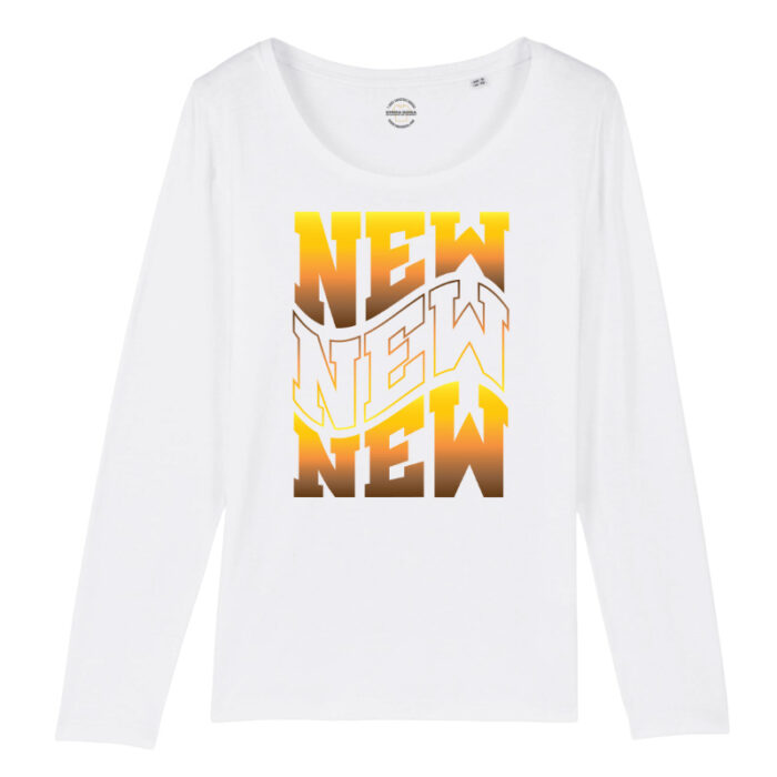 Longsleeve Dames New New New Year