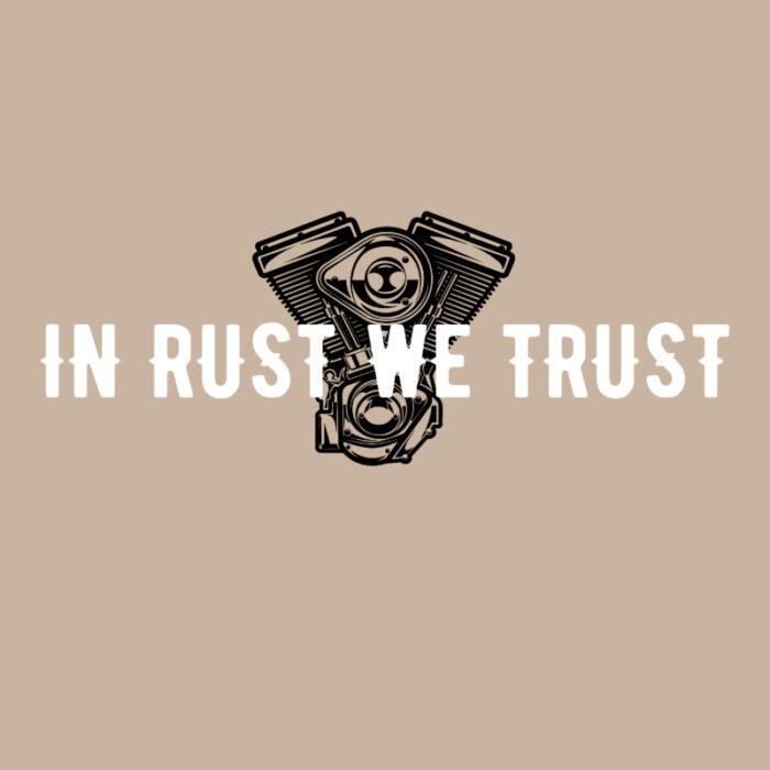 T-Shirt In rust we trust