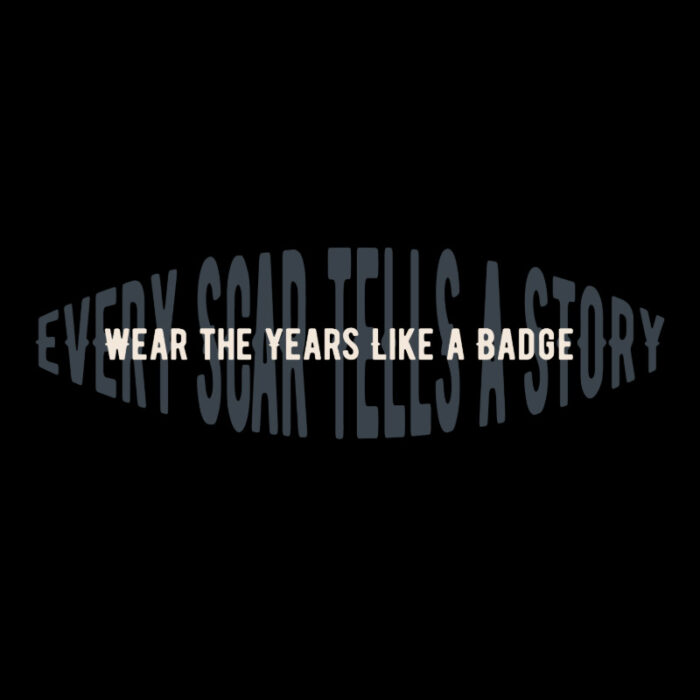 T-Shirt Wear the years like a badge