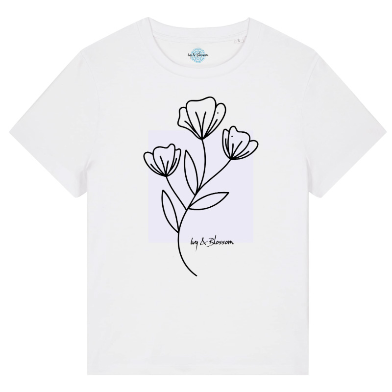 T-shirt Boho Bloemenprint