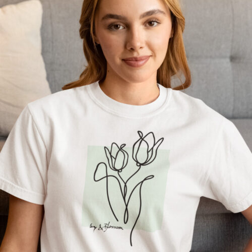 T-shirt Tulpenliefde